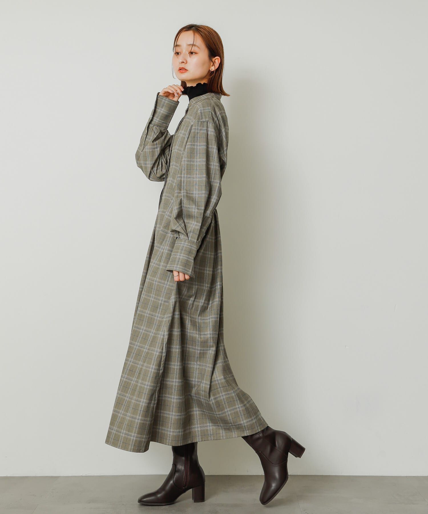 SENSE OF PLACE by URBAN RESEARCH「『COMPACT/低身長向けｻｲｽﾞ展開あり』ｳｴｽﾄﾀｯｸﾌﾚｱｼｬﾂﾜﾝ  」|ワンピース|