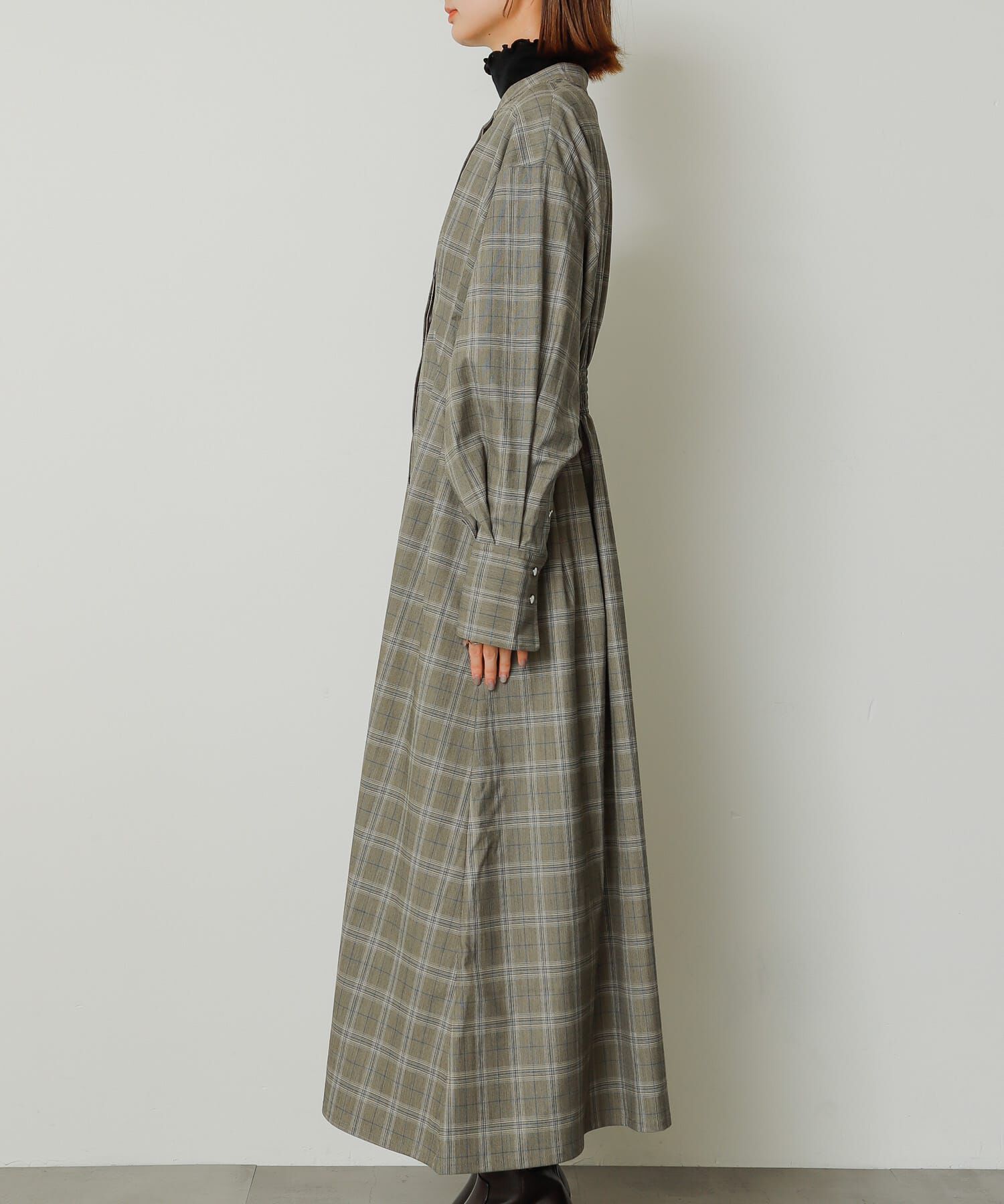 SENSE OF PLACE by URBAN RESEARCH「『COMPACT/低身長向けｻｲｽﾞ展開あり』ｳｴｽﾄﾀｯｸﾌﾚｱｼｬﾂﾜﾝ  」|ワンピース|