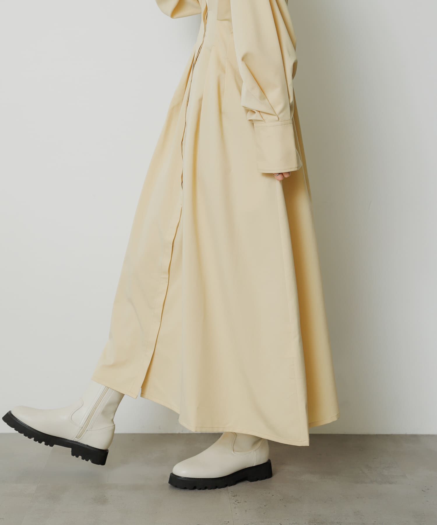 SENSE OF PLACE by URBAN RESEARCH「『COMPACT/低身長向けｻｲｽﾞ展開あり』ｳｴｽﾄﾀｯｸﾌﾚｱｼｬﾂﾜﾝ  」|ワンピース|