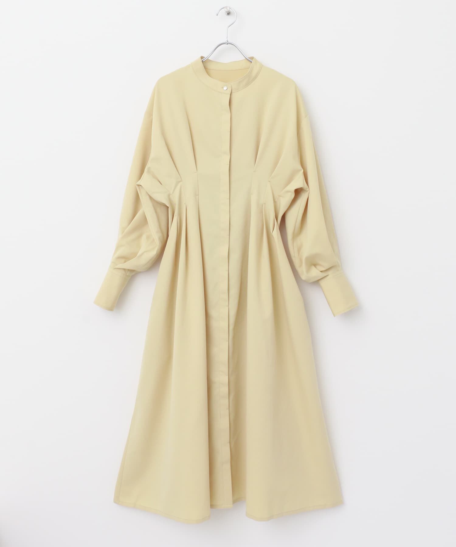 SENSE OF PLACE by URBAN RESEARCH「『COMPACT/低身長向けｻｲｽﾞ展開あり』ｳｴｽﾄﾀｯｸﾌﾚｱｼｬﾂﾜﾝ  」|ワンピース|