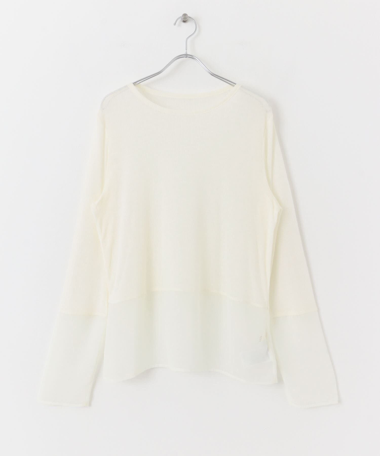 SENSE OF PLACE by URBAN RESEARCH「シアーキリカエ長袖トップス」|Tシャツ・カットソー|