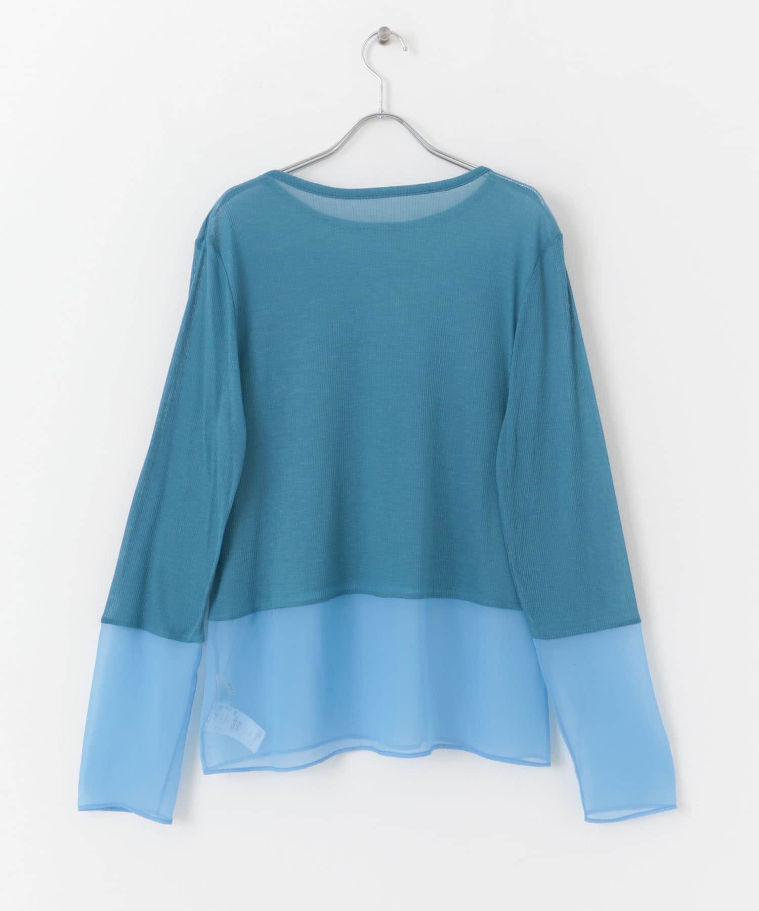 SENSE OF PLACE by URBAN RESEARCH「シアーキリカエ長袖トップス」|Tシャツ・カットソー|