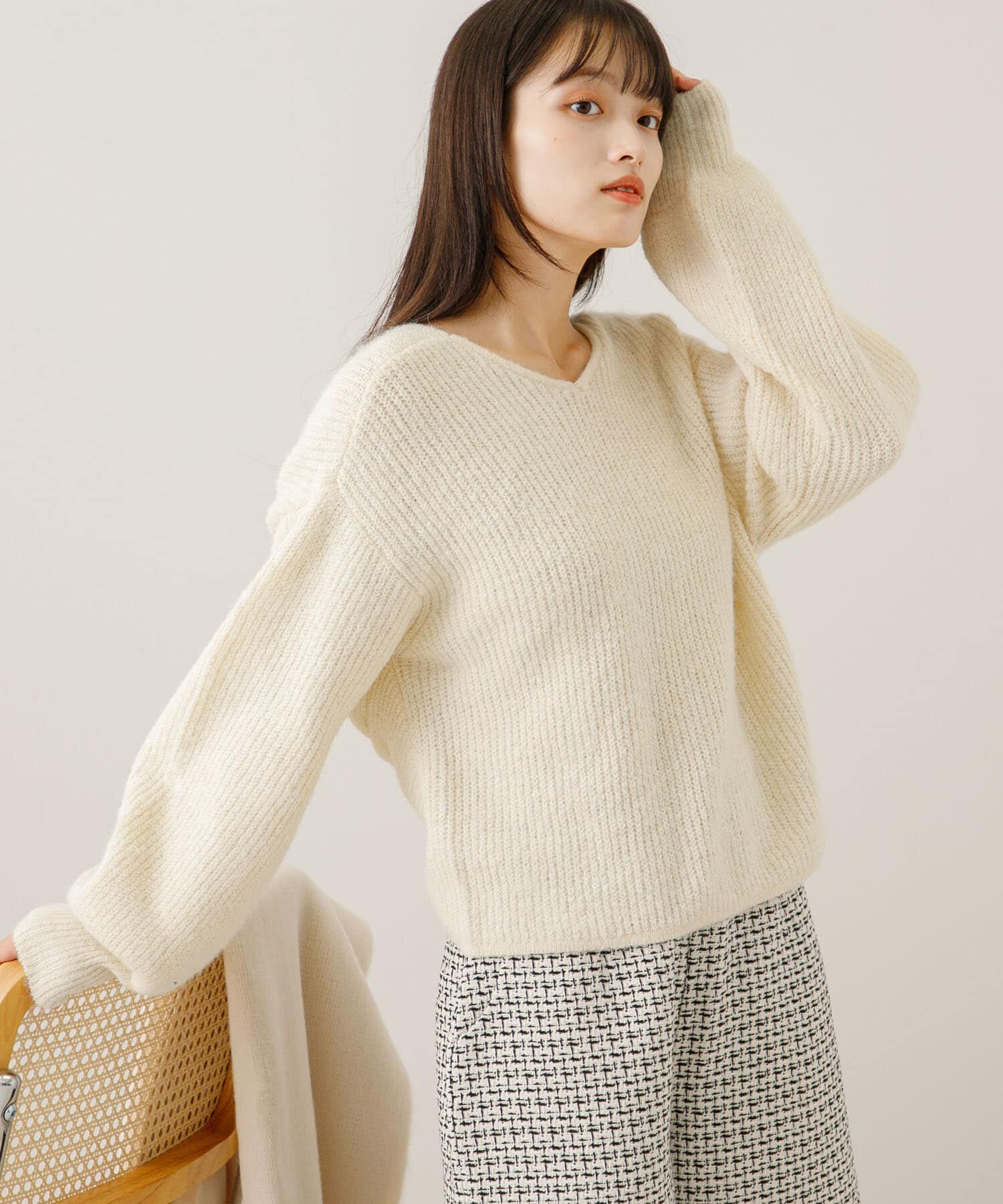 SENSE OF PLACE by URBAN RESEARCH「2WAYツイストデザインセーター」|ニット・セーター|