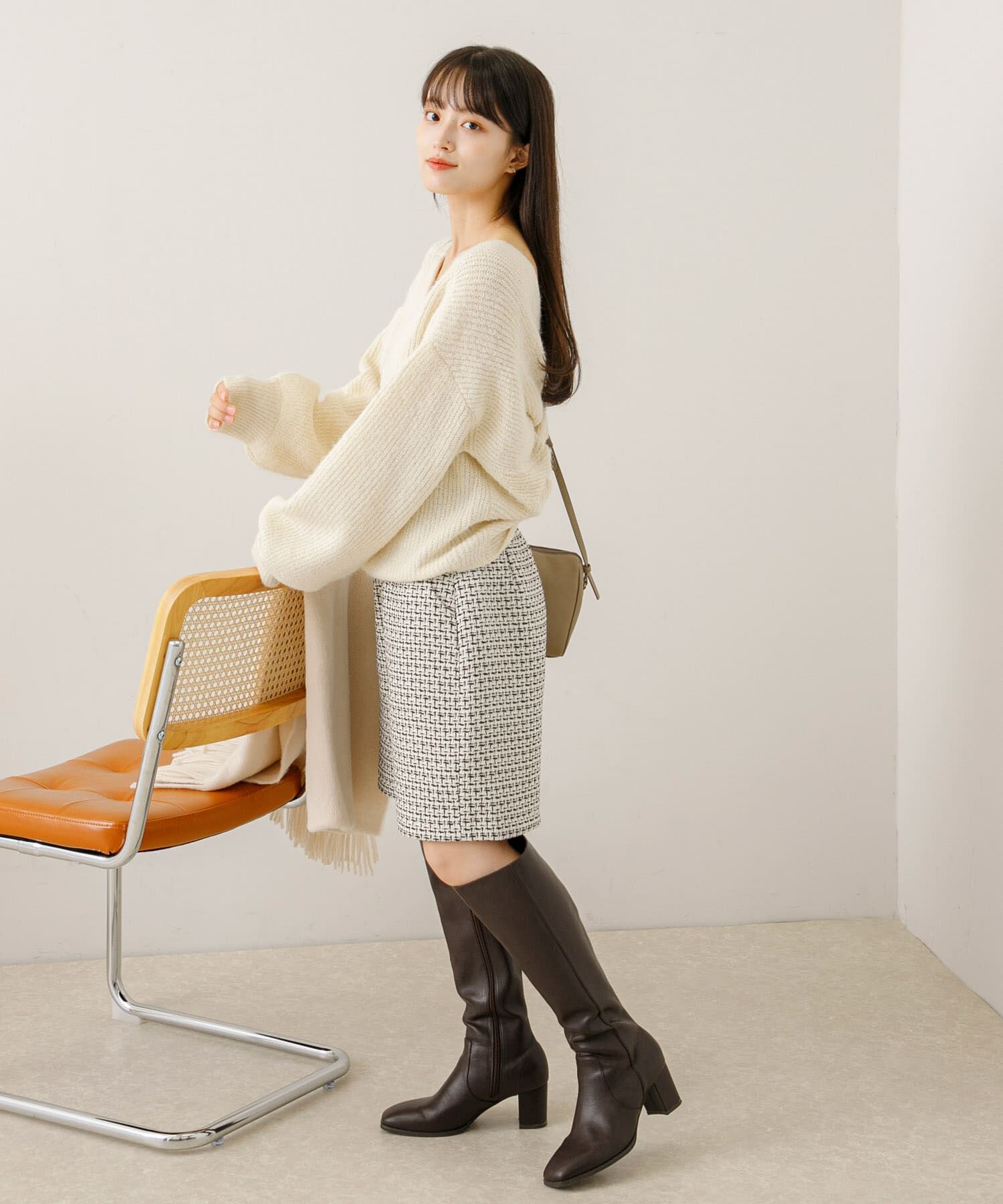 SENSE OF PLACE by URBAN RESEARCH「2WAYツイストデザインセーター」|ニット・セーター|