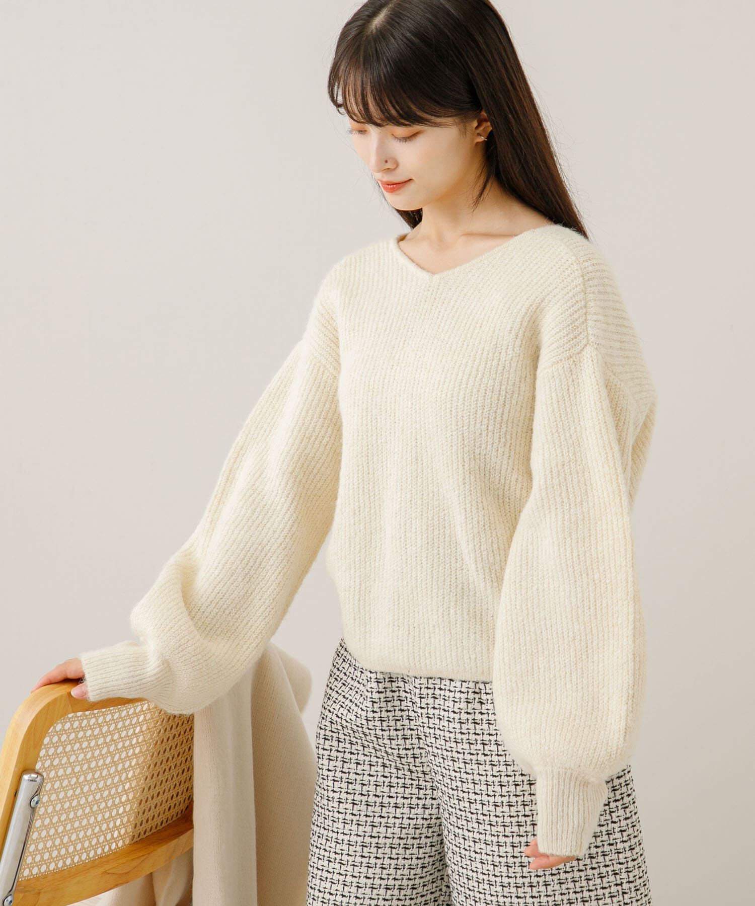 SENSE OF PLACE by URBAN RESEARCH「2WAYツイストデザインセーター」|ニット・セーター|