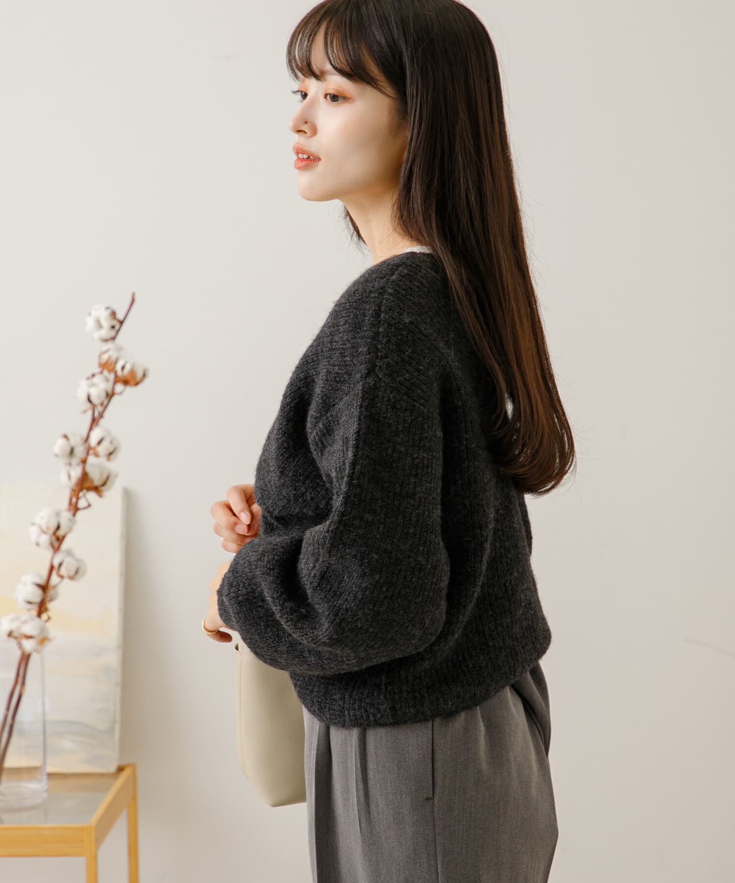 SENSE OF PLACE by URBAN RESEARCH「2WAYツイストデザインセーター」|ニット・セーター|