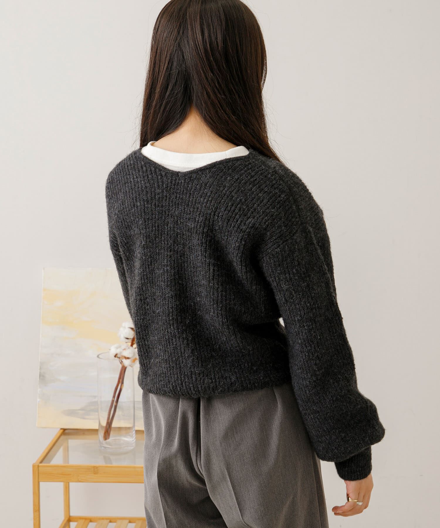 SENSE OF PLACE by URBAN RESEARCH「2WAYツイストデザインセーター」|ニット・セーター|