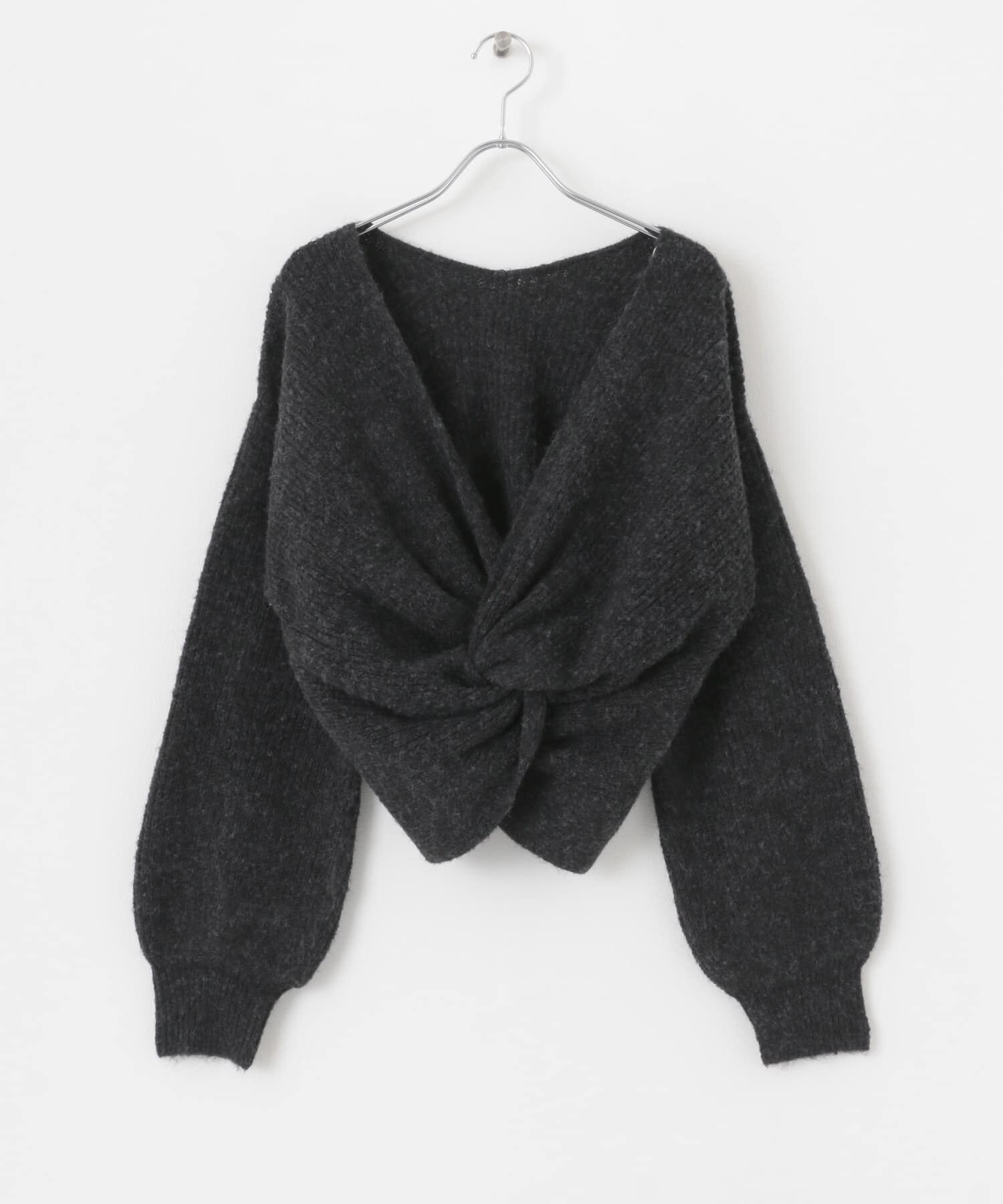 SENSE OF PLACE by URBAN RESEARCH「2WAYツイストデザインセーター」|ニット・セーター|