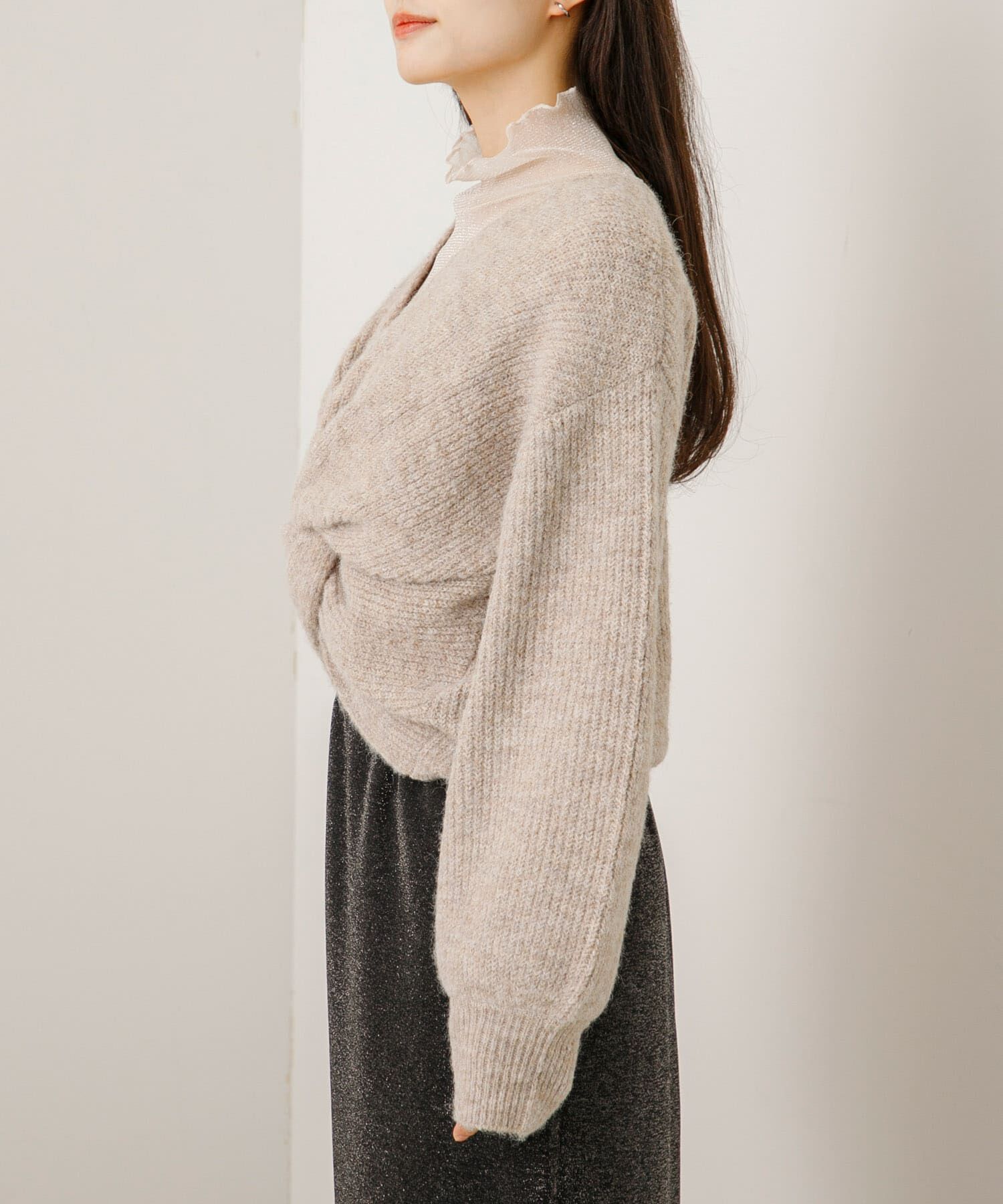 SENSE OF PLACE by URBAN RESEARCH「2WAYツイストデザインセーター」|ニット・セーター|