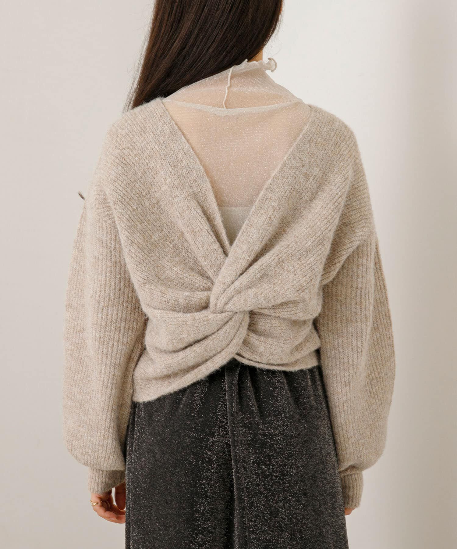 SENSE OF PLACE by URBAN RESEARCH「2WAYツイストデザインセーター」|ニット・セーター|