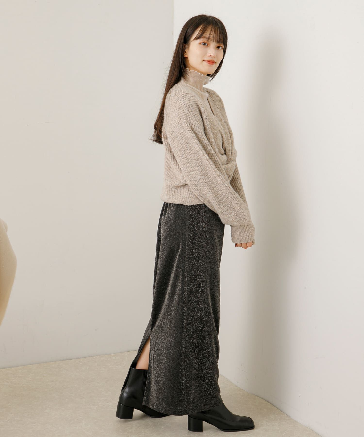 SENSE OF PLACE by URBAN RESEARCH「2WAYツイストデザインセーター」|ニット・セーター|