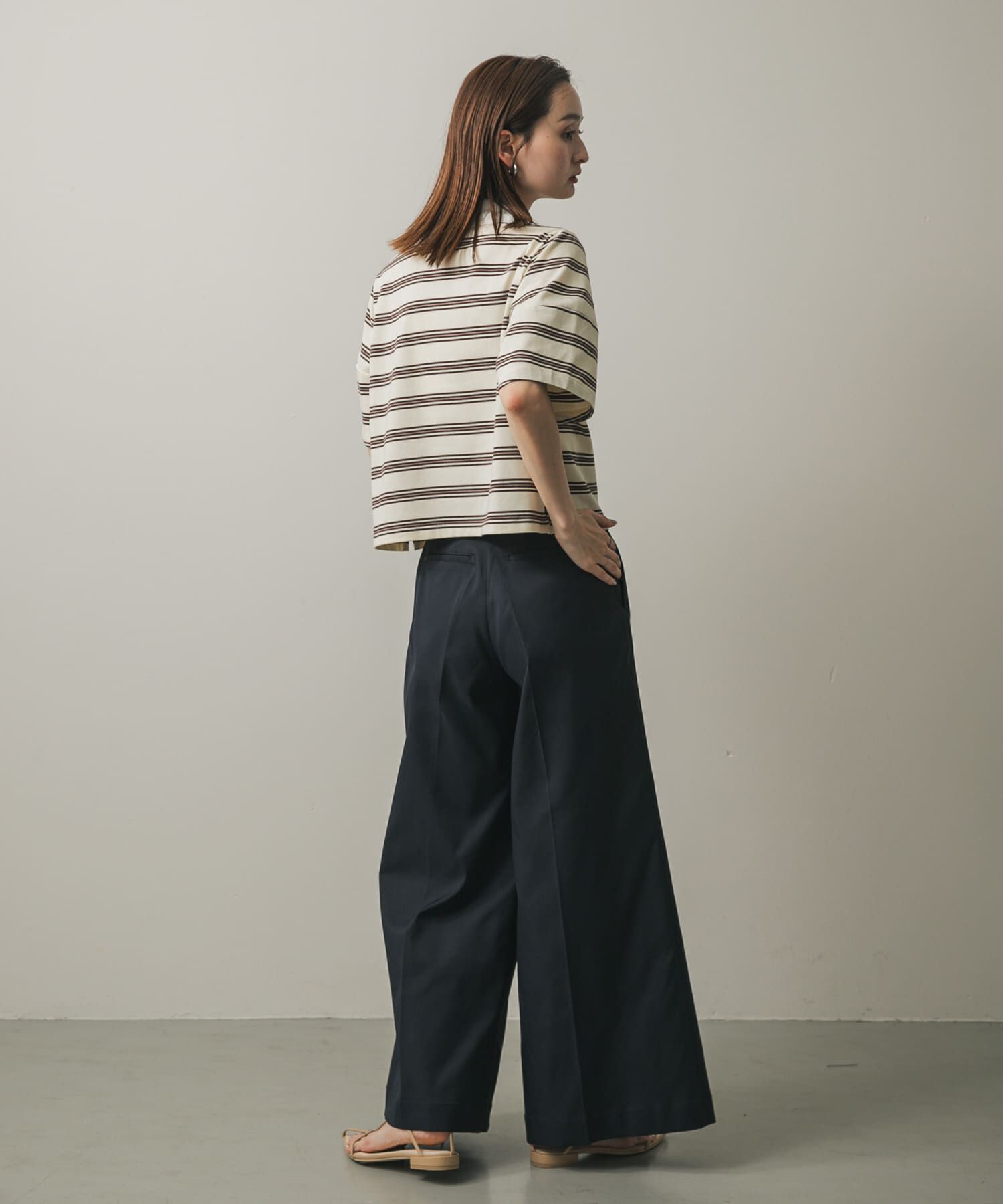 SENSE OF PLACE by URBAN RESEARCH「マルチボーダーカットポロシャツ」|ポロシャツ|