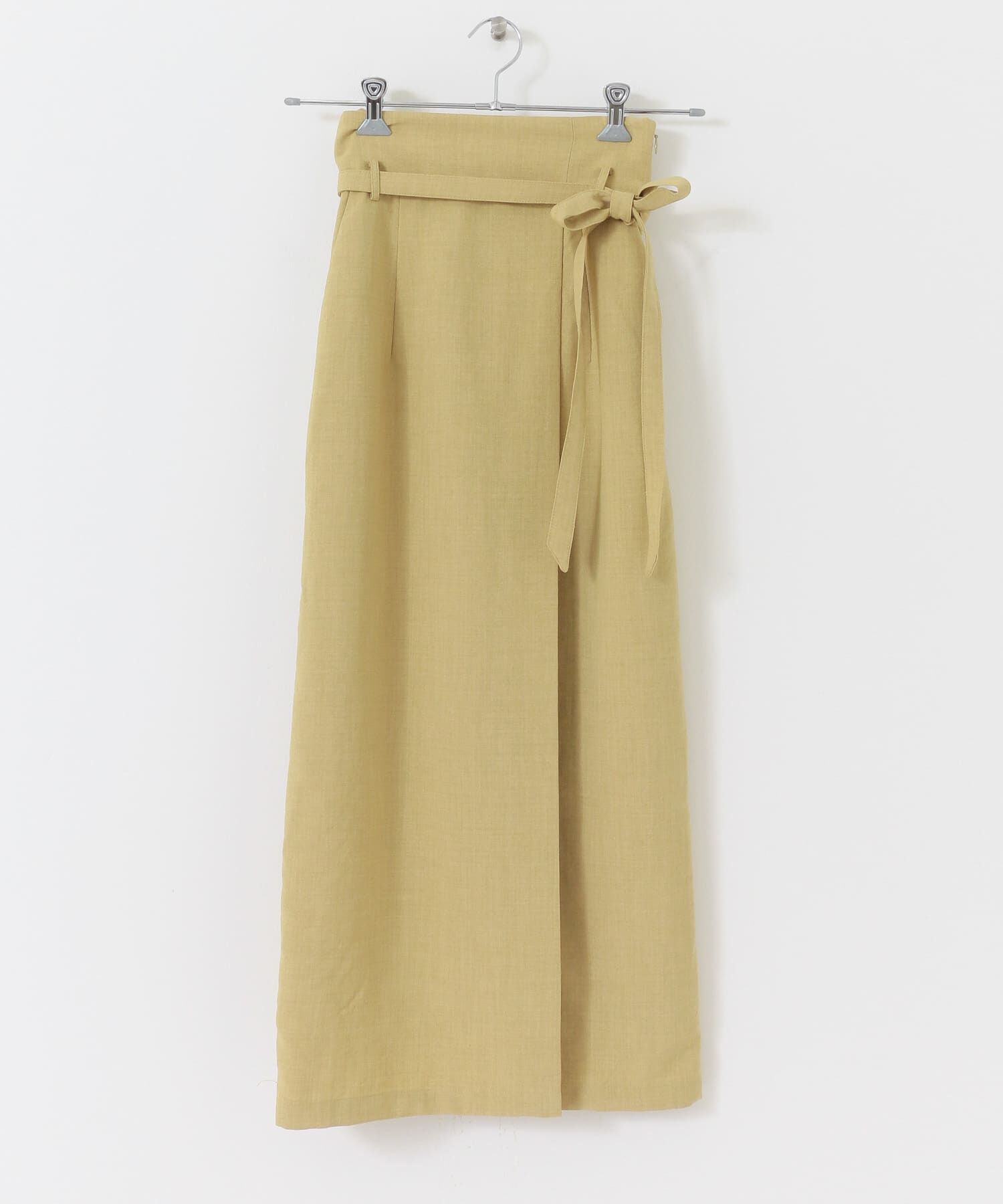 SENSE OF PLACE by URBAN RESEARCH「リネンライクハイウエストラップスカート」|スカート|