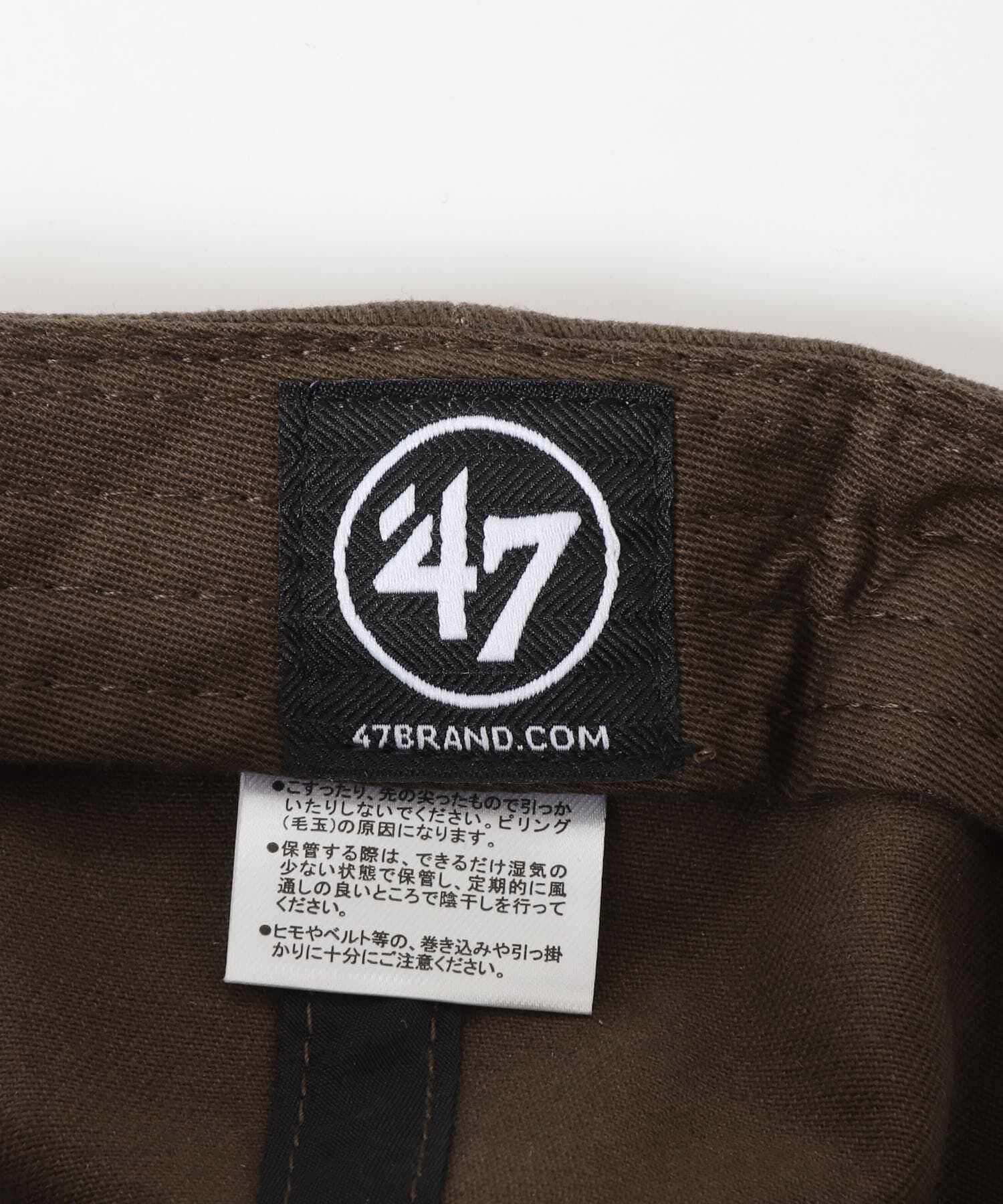 SENSE OF PLACE by URBAN RESEARCH「『WEB/一部店舗限定』FORTY SEVEN　47 CLEAN UP PADRES」|キャップ・キャスケット|