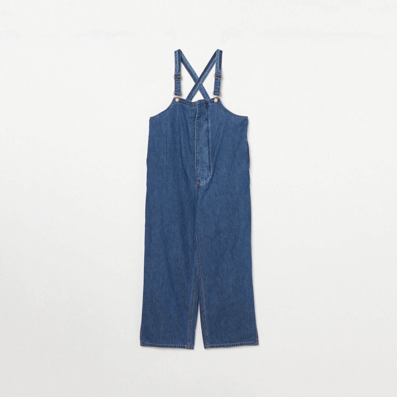  「woadblue Deck-Overall」|チノ|ブルー
