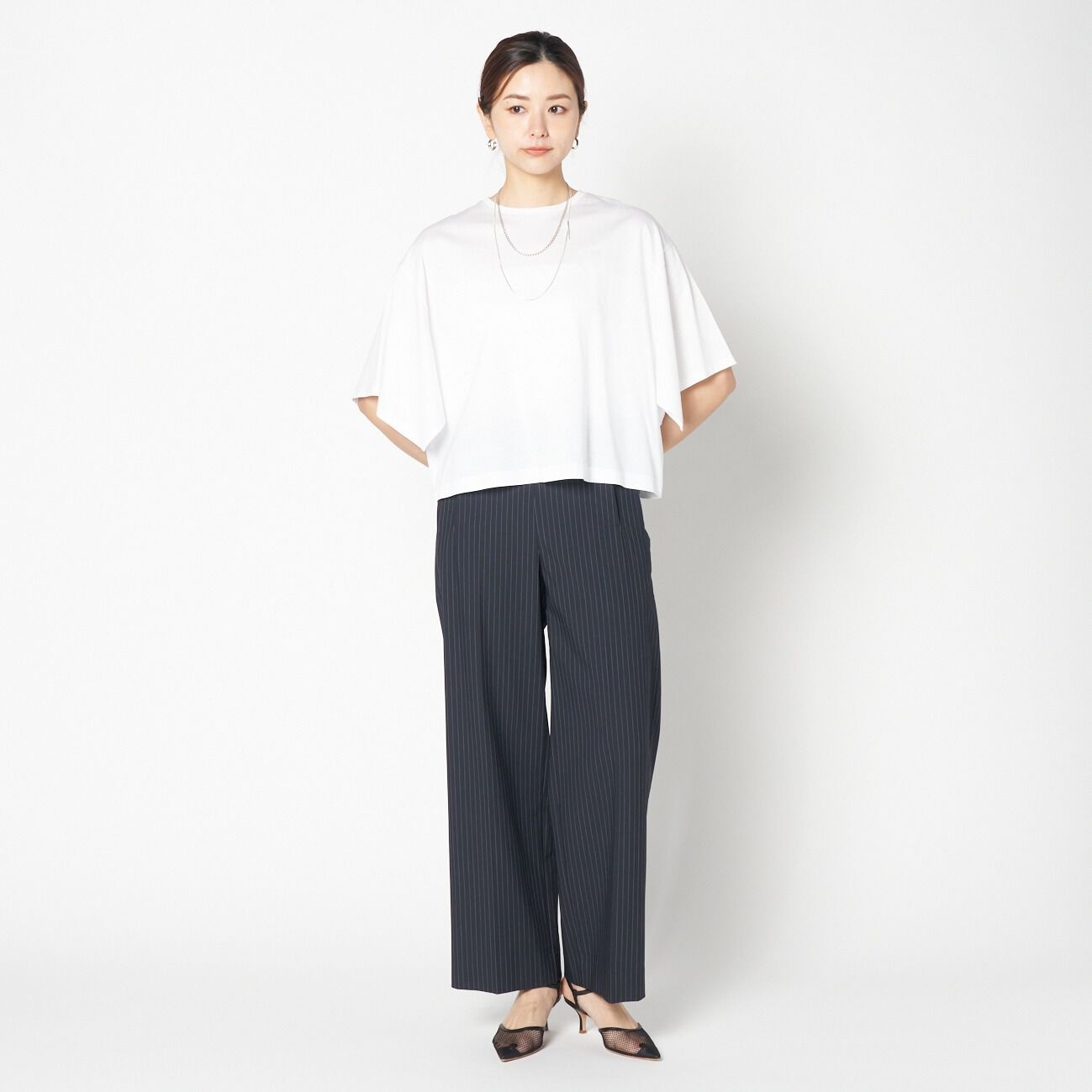 HELIOPOLE「HELIOPOLE SLIT SLEEVE  TEE」|Tシャツ・カットソー|