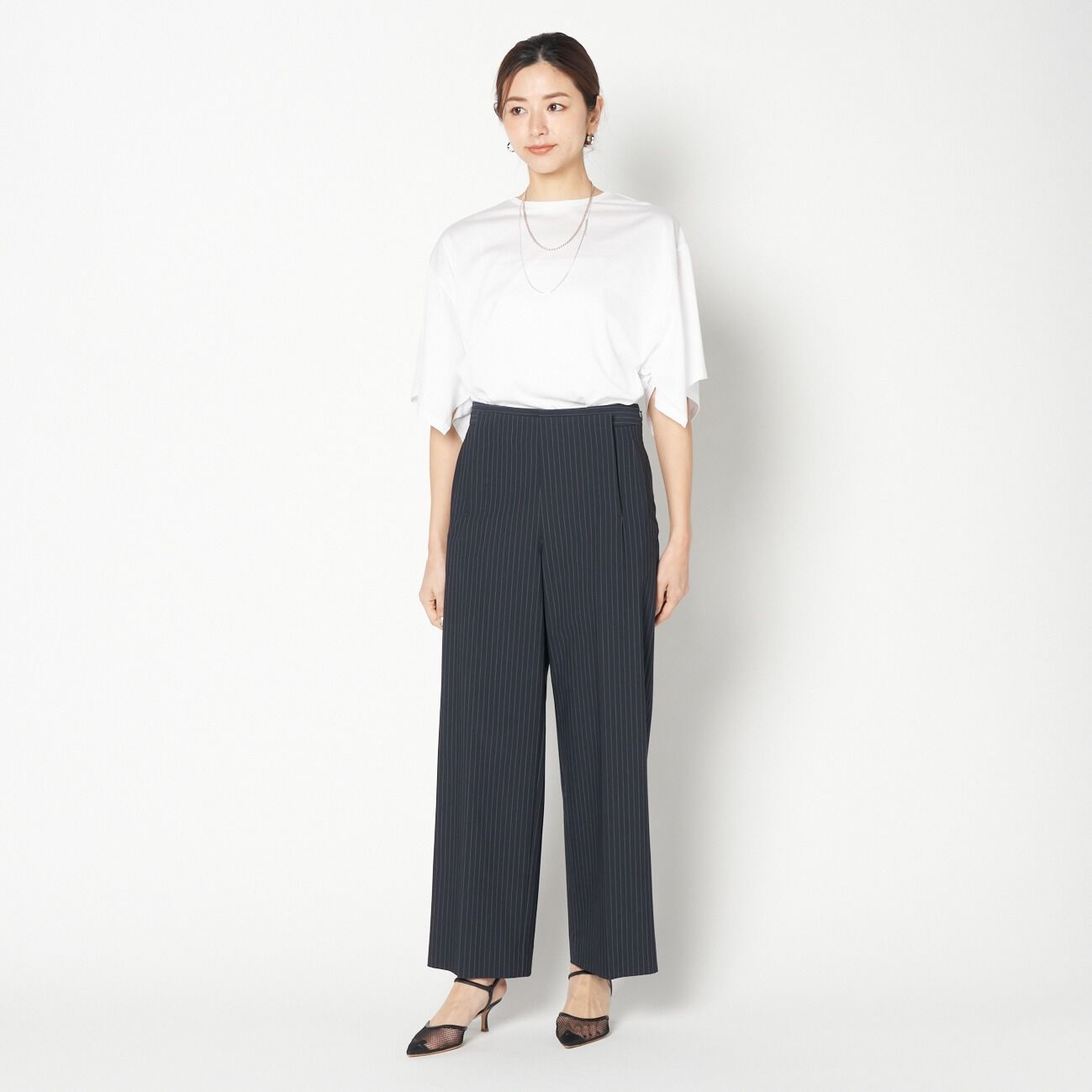 HELIOPOLE「HELIOPOLE SLIT SLEEVE  TEE」|Tシャツ・カットソー|