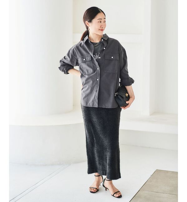 le.coeur blanc「《手洗い可能》Lumiere d' espoir.ロゴTシャツ」|Tシャツ・カットソー|