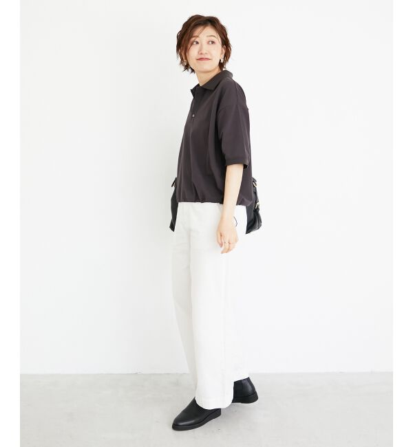  「《手洗い可能》ドロストカノコポロ」|ポロシャツ|