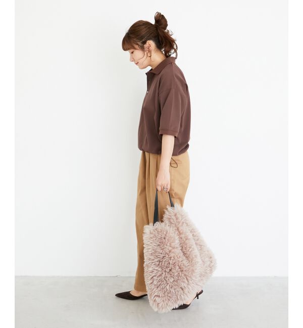  「《手洗い可能》ドロストカノコポロ」|ポロシャツ|