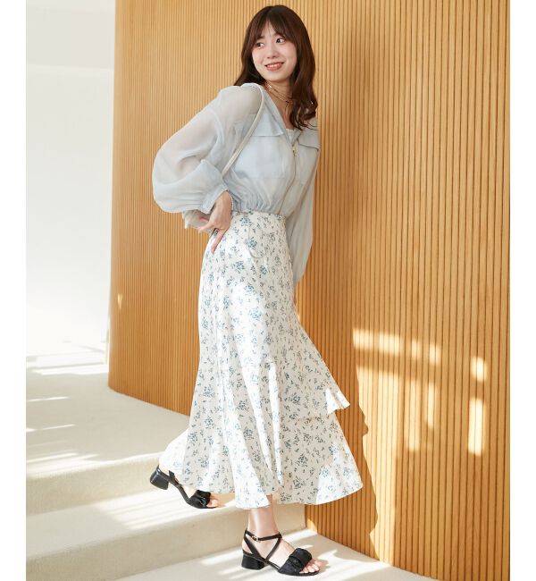  「シアーギャザーサンダル」|サンダル|