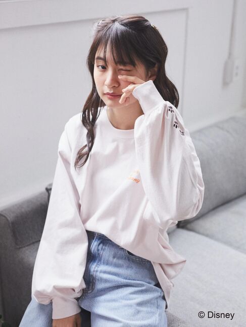 earth music&ecology「OliverロングスリーブTシャツ」|Tシャツ・カットソー|