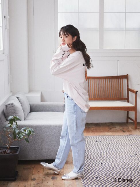 earth music&ecology「OliverロングスリーブTシャツ」|Tシャツ・カットソー|