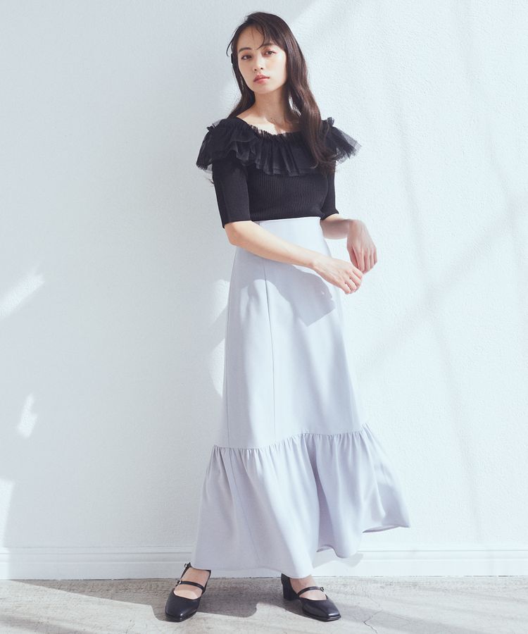 earth music&ecology「マルチウェイビスチェリボンキャミワンピース」|ワンピース|