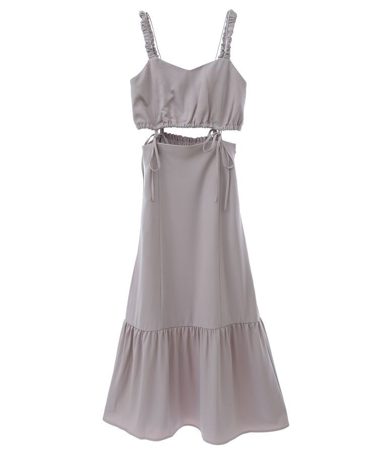 earth music&ecology「マルチウェイビスチェリボンキャミワンピース」|ワンピース|