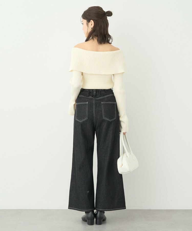 earth music&ecology「2Wayオフショルニットプルオーバー」|ニット・セーター|