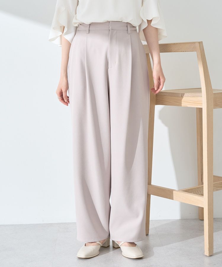 earth music&ecology「タックストレートパンツ」|その他|