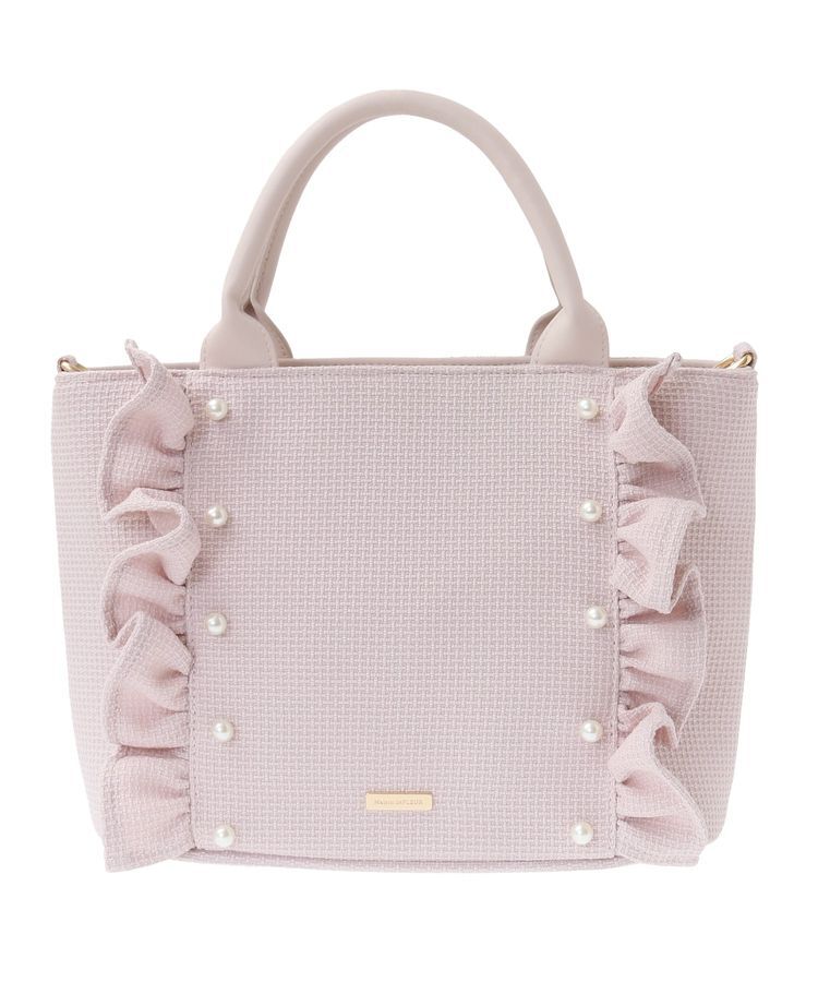 Maison de FLEUR「2WayフリルトートMバッグ」|トートバッグ|