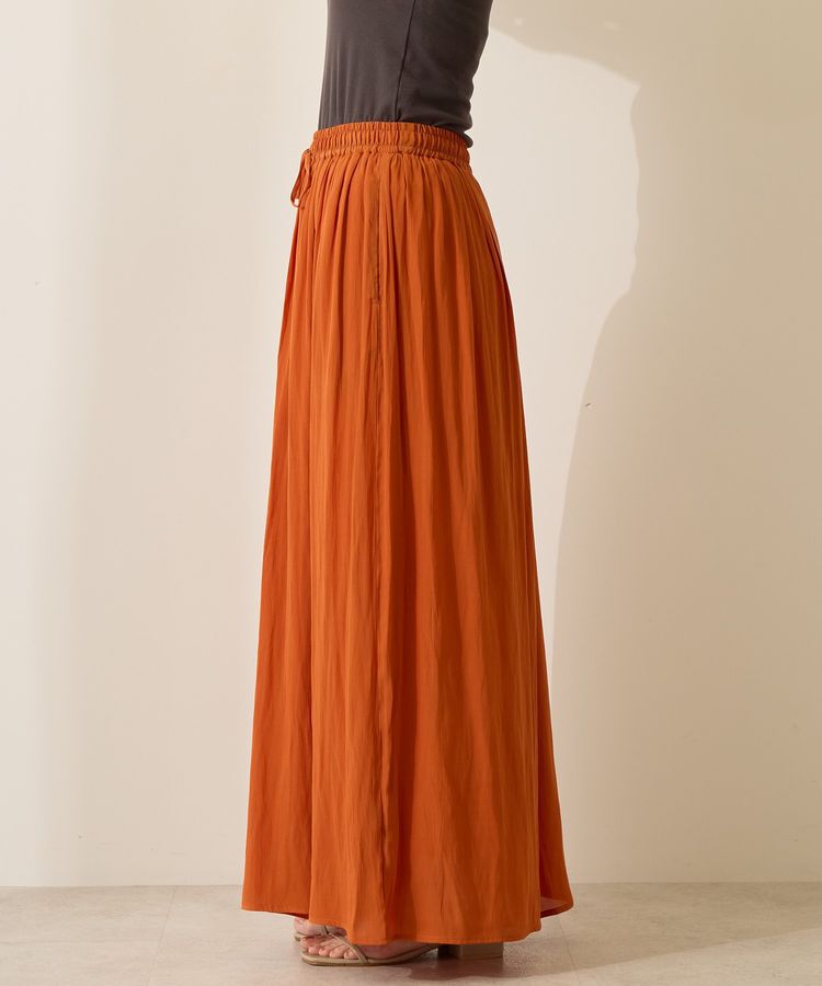 AMERICAN HOLIC「【選べる丈】接触冷感シフォンスカーチョ」|スカート|