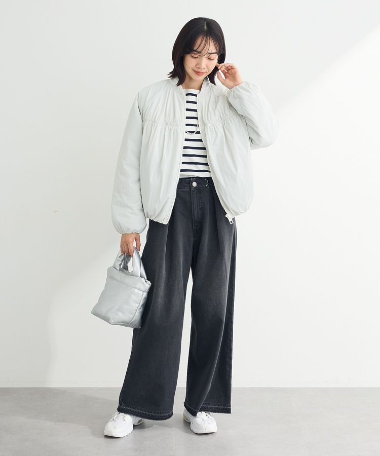 Green Parks「中綿シャーリングブルゾン」|ブルゾン・スタジャン|