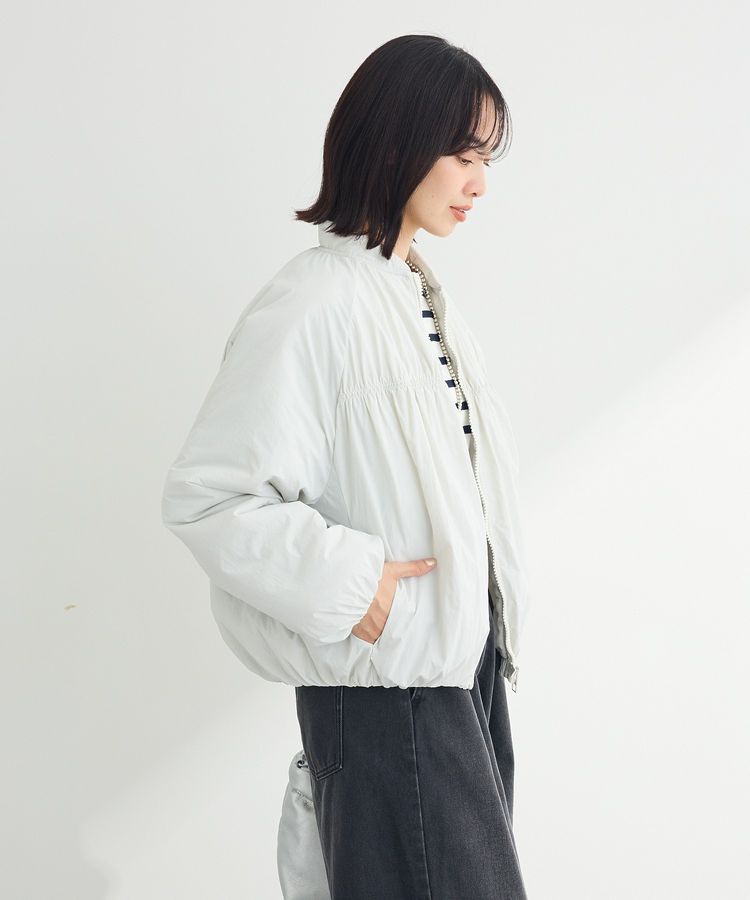 Green Parks「中綿シャーリングブルゾン」|ブルゾン・スタジャン|