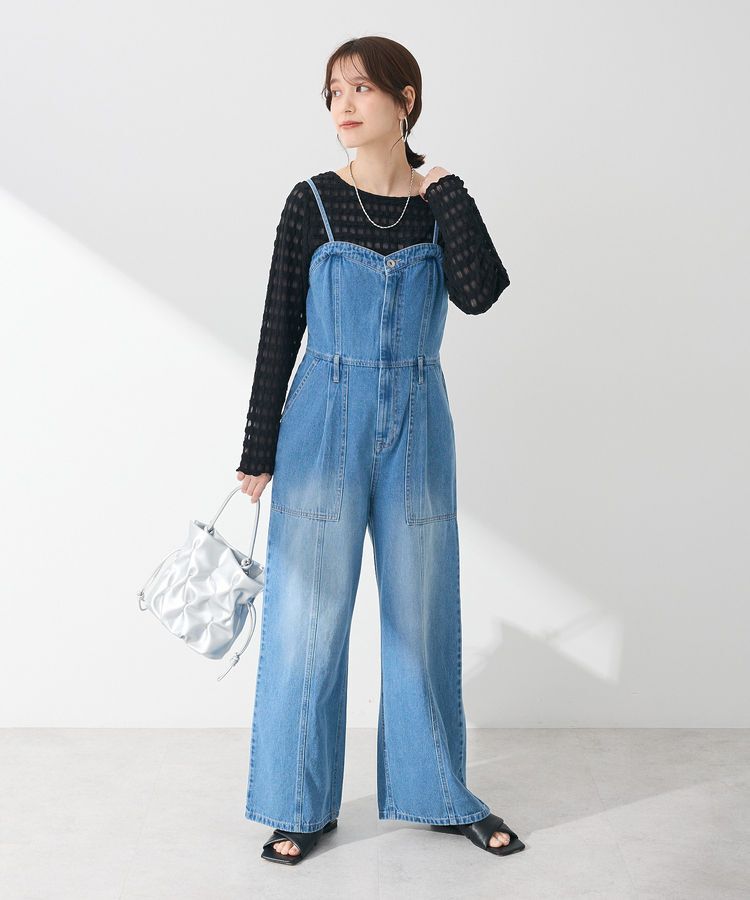 Green Parks「・SUGAR SPOON デニムオールインワン」|オールインワン|