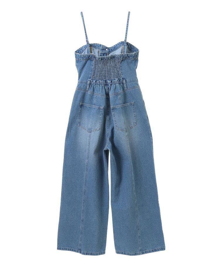 Green Parks「・SUGAR SPOON デニムオールインワン」|オールインワン|