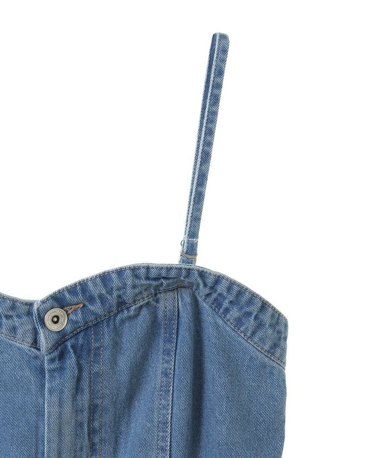 Green Parks「・SUGAR SPOON デニムオールインワン」|オールインワン|