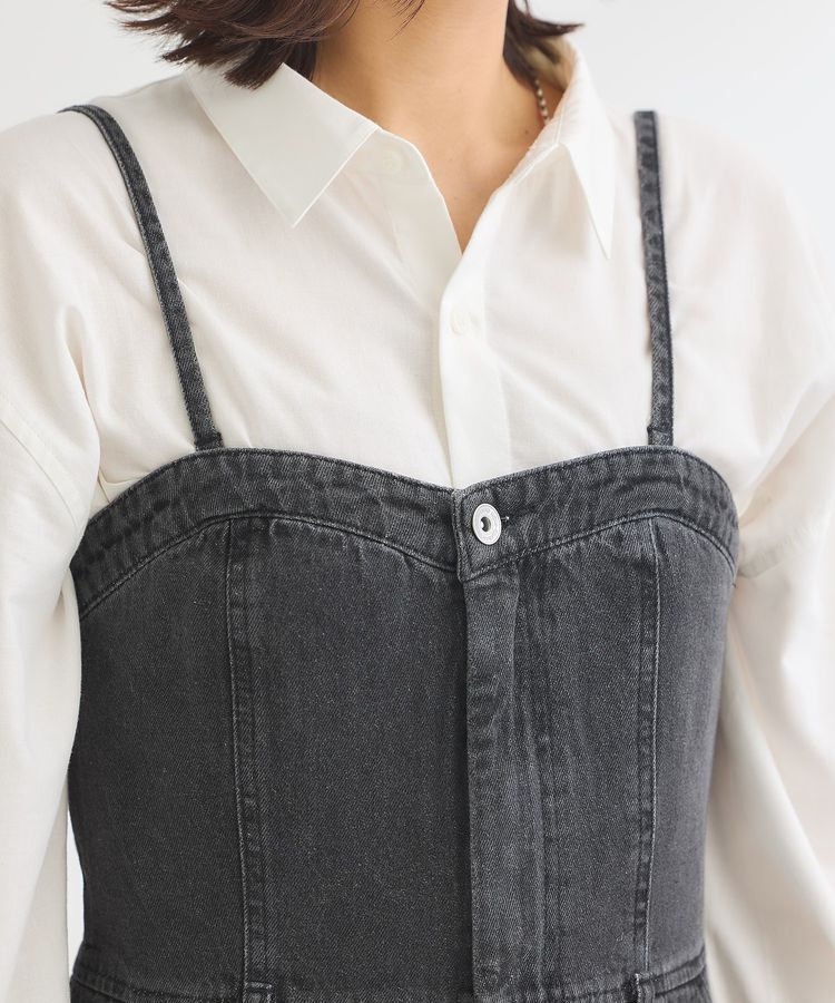 Green Parks「・SUGAR SPOON デニムオールインワン」|オールインワン|