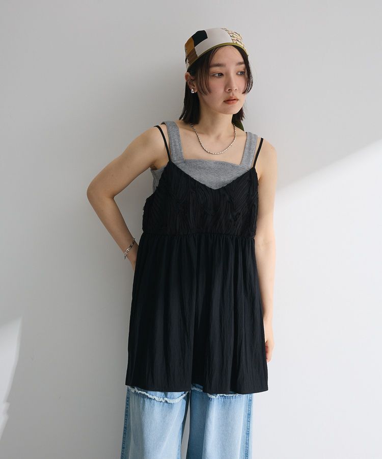 Green Parks「テープ刺繍ビスチェ」|キャミソール|