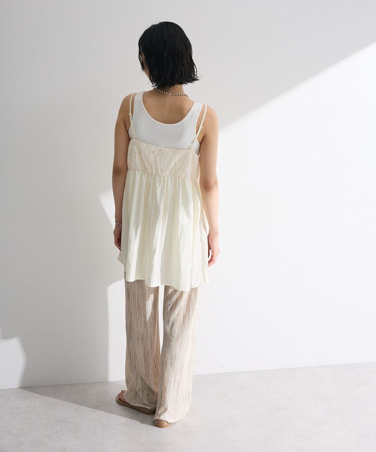 Green Parks「テープ刺繍ビスチェ」|キャミソール|