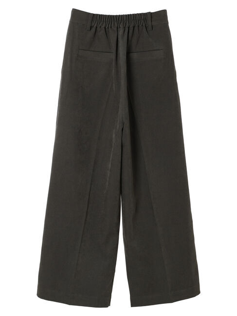 YECCA VECCA「サテンパイピングタックパンツ」|その他|