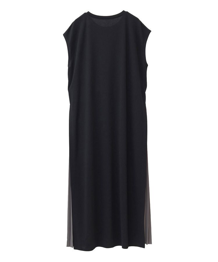 YECCA VECCA「ベルテッドプリーツ切替ワンピース」|ワンピース|