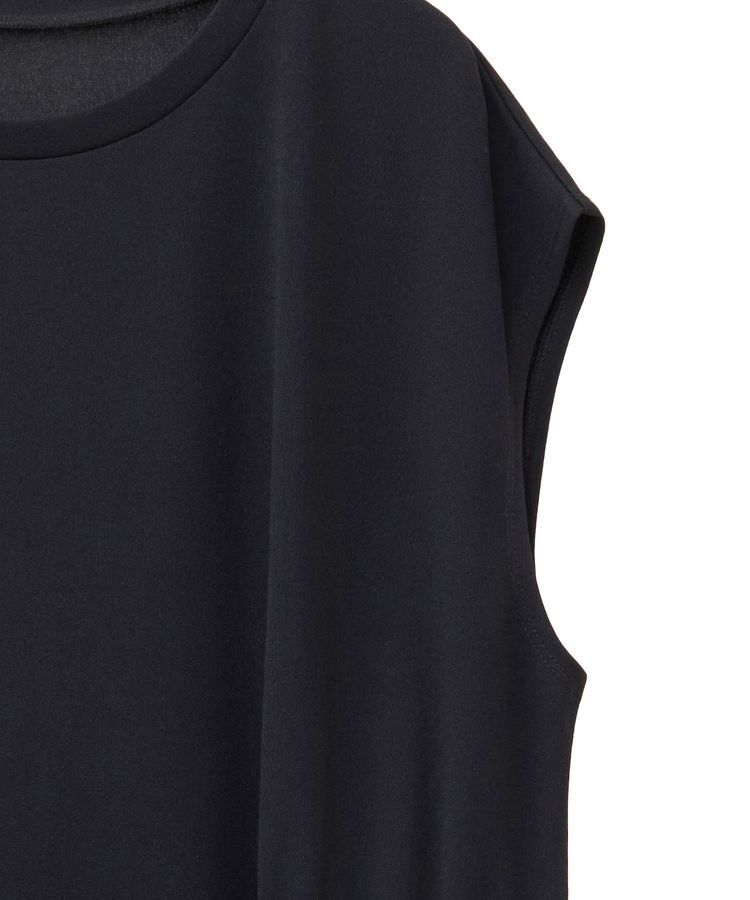 YECCA VECCA「ベルテッドプリーツ切替ワンピース」|ワンピース|