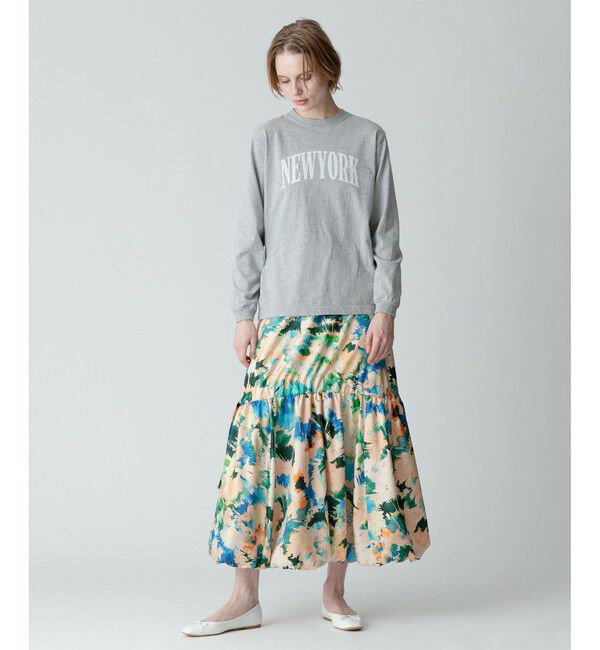 allureville「スイサイフラワーキリカエバルーンスカート」|スカート|