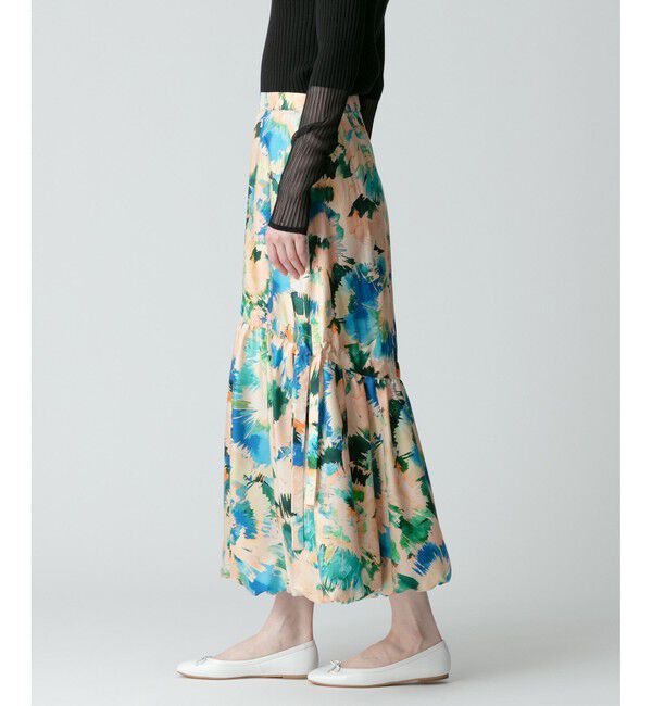 allureville「スイサイフラワーキリカエバルーンスカート」|スカート|