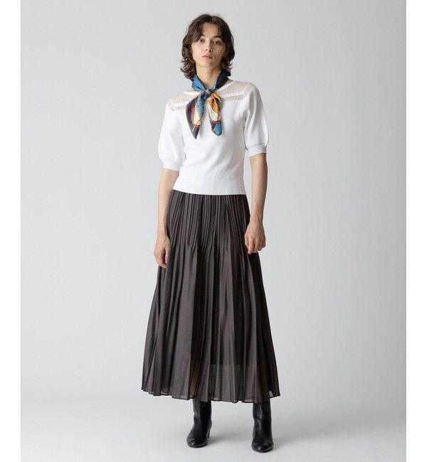 allureville「フィルミーデコルテプルオーバー」|ニット・セーター|