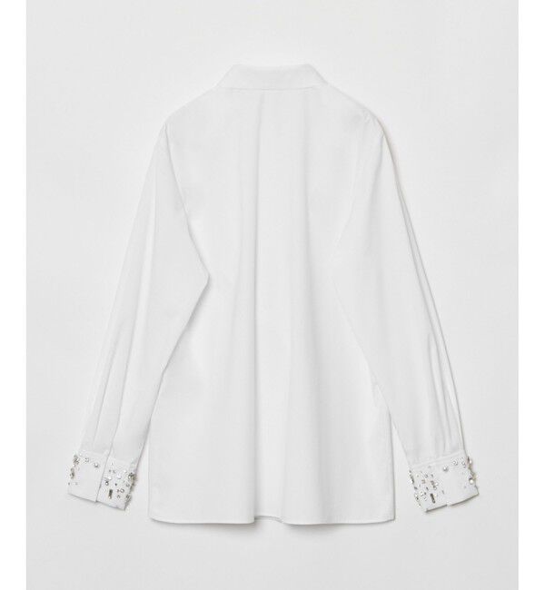 LOULOU WILLOUGHBY「【LOULOU WILLOUGHBY】ビジューカフシャツ」|シャツ・ブラウス|