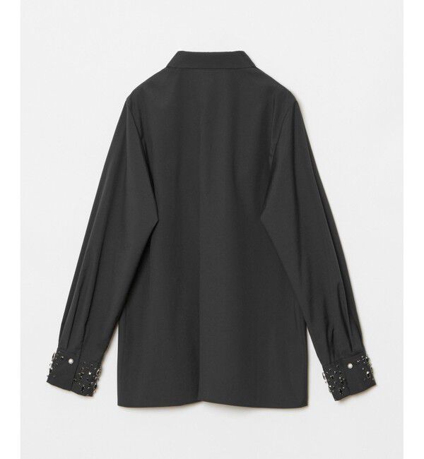 LOULOU WILLOUGHBY「【LOULOU WILLOUGHBY】ビジューカフシャツ」|シャツ・ブラウス|