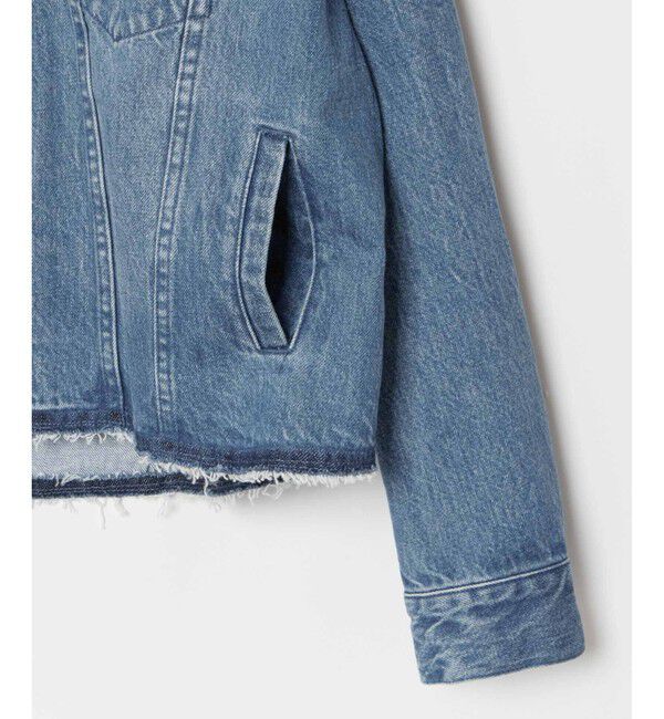 allureville「デニムブルゾン」|デニムジャケット|